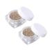 Didiseaon 2pcs Glitter Eyeshadow Loose Pigment & Sequins Eye Makeup for Stunning Highlights | Shop Internationally - Buy Online on GoSupps.com