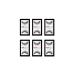 Red Cherry #523 False Eyelashes - Pack of 6 Pairs | International Shipping Available - Buy Online on GoSupps.com