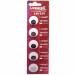 5 Button Cell Remote FOB Key KEYLESS CR1220 Batteries