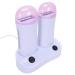 Yinhing Chauffe-cire pilatoire Portable Double Cartouche Haute Puissance pour Salon de Maison Spa Mat riau en Alliage ABS
