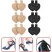 Lurrose Plantar Fasciitis Inserts - 6 Pairs Heart High Heel Pads | Shoe Insert Heel Protection | Adhesive Liner Pads for Tendonitis Relief | Durable Colorful Designs - Buy Online on GoSupps.com