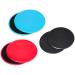 1 Pair Fitness Gliders - Black Muscle & Training Gliders for Workout & Gymnastics | International Shipping Available - Buy Online on GoSupps.com