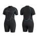 Seaskin Plus Size 3mm Shorty Wetsuit for Mens and Womens XX-Large Womens plus size