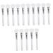 15 Pieces Transparent Brush Applicator Silicone Brush for Face Skin Care Tools Beauty Tools Silicone Face Brush Body Applicator Brush