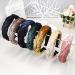 HABAC STUDIO- Headbands for Women Hair Accessories for Women Hair bands for Girls Headbands Velvet Braided UK Seller. (GREEN) - Buy Online on GoSupps.com