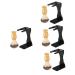 Minkissy 4 sets Razor Set Razor Setting For Men Suit for Men Men Black Suit Razor Cream Brush Acrylic Razor Brazil Razor Razor Razor Stand Razor Brazil and Halter