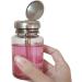 LydeLog 80ml Glass Pump Dispenser Bottle with Flip Top Cap - Ideal for Alcohol, Nail Polish Remover, Makeup Remover - Clear, Empty - 3.9 x 2.4 x 2.4 inch - Buy Online on GoSupps.com