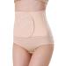 QUUPY Postpartum Belly Wrap - Adjustable Body Shaper & Abdominal Binder for Postnatal Support - Slimming Breathable Women's Waist Band - Buy Online on GoSupps.com