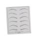 FOMIYES 6 Pcs Eyebrow Training Skin Eyebrow Practice Skin Eyebrow Microblading Skin