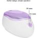 X&Z-XAOY Bain De Paraffine pour Les Mains Et Les Pieds Appareil Professionnel De Bain De Paraffine Chauffage Rapide Chauffe-Cire De 2.5L(Purple) - Buy Online on GoSupps.com