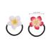 Buy 12pcs Colorful Plumeria Hair Ties | Hawaiian Hair Accessories | International Shipping Available - Buy Online on GoSupps.com