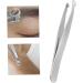 Nose Hair Tweezers Stainless Steel Tweezers Round Tip Face Hair Remover Eyelash Eyebrow Tweezers for Trimming and Grooming Facial Nasal Eyebrow Hair Ingrown Hair - Buy Online on GoSupps.com