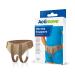 Professional Hernia Support Belt | Truss for Double Inguinal With Removable Cushions For Pre or Post-Surgical Scrotal Femoral Comfortable Adjustable Waist Strap Hernia | Beige Medium Beige Medium