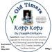 Old Timers Kopp Kops Hard Boiled Sweet by Dobsons in Victorian Style Plastic Jar 970 millilitre 800 gram - Buy Online on GoSupps.com