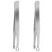 Nose Hair Clips 2 Pack - Waterproof Easy & Painless Stainless Steel Design for Safe Grooming - Buy Online on GoSupps.com