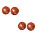Clispeed 4 piece of solid wood massage ball spiky massage meditation balls made of wood roll foot massage yeast massage ball massage balls leisure ball hand gymnasium ball baoding massage bug