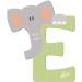 Buy Sevi 83005 Multicoloured Letter E Elephant - 10 x 7.5 cm | International Shipping Available - Buy Online on GoSupps.com
