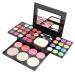 Worparsen Cosmetic Makeup Palette Set Blusher Lip Gloss Shimmers Eyeshadow Palette Makeup Brush Mirror Makeup Set Combination Palette Random