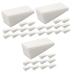 NOLITOY 60 Pcs Nail Sponge Nail Art Design Tools Cosmetic Wedges Sponges Manicure Supplies Beauty Sponges Manicure Tools Nail Dotting Pen Mini Tools Nail Tool Wedge Shape Nail Polish White 1 Count (Pack of 1) Whitex3pcs