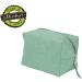 Biozoyg Polly Vegan Cosmetic Bag Size M - Stylish Zipper Organizer in Washable Leather Optics Paper - Mint - Perfect for Makeup and Travel - Buy Online on GoSupps.com
