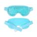 Cold Compress Eye Cover Reusable Gel Bead Sleep Eye Cover Microwavable & Freezable Eye Compress Gel Mask with Adjustable Strap Puffy Eyes & Dark Circles for Women Girls