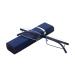 Kokobin reading glasses with ultra -light TR90 frame reading aid Half -gaps made of metal frame with semi -frame visual help with glasses case for women and men (blue +1.75) blue +1.75dioptria