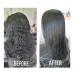 XL AHGLOW Hair Straightening & Rebonding Set | Keratin Relaxer for Smooth Silky Shiny Hair | 480g Complete System for Wavy Curly Frizzy Hair - Buy Online on GoSupps.com