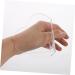 FRCOLOR 2 Pi ces Palette de Nail Art Acrylique Transparent Forme C ur Plateau M lange Maquillage Portable et R sistant pour Vernis Ongles Outil Professionnel et Domicile - Buy Online on GoSupps.com