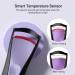 TOUCHBeauty Professional Heated Eyelash Curler | Upgrade Portable Electric Curler for Long-Lasting Painless Eyelash Curling - Curved Purple Design - Buy Online on GoSupps.com