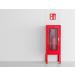 Notlok Safety Work Fire Protection Sign - 20pcs DIN EN ISO 7010 Fire Extinguisher PVC Plate with Foam Adhesive - 15x15 cm - Buy Online on GoSupps.com