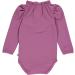 Msli by Green Cotton Baby Girl Petit Blossom Applique L/S Body Base Layer 92 - Boysenberry | Eco-Friendly Baby Clothing | International Shipping - Buy Online on GoSupps.com
