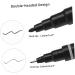 Angoily 6pcs Eyebrow Marker Pen Eyebrow Embroidery Pencil Perforation 13.9x1.8cm Black - Buy Online on GoSupps.com