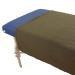 Body Body Linen Gentility Polar Fleece Massage Table Blanket - 54x80 Inch, 100% Polyester - Chocolate - Buy Online on GoSupps.com