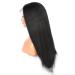Greenmir Black Lace Front Wigs for Women - 24in Yaki Heat-Resistant Synthetic Hair 13x4 Side Part Lace Wig - Buy Online on GoSupps.com