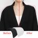2cm Foam Shoulder Pads Set - Polyester Pads for Sewing - White & Black 2 Pairs - Buy Online on GoSupps.com