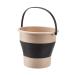 Portable Folding Bucket with Handle Lightweight Small Cleaning Bucket Outdoor Bucket Space Saving Beef