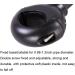 Bike Mirror - Wide Angle Acrylic Convex Rear View Handlebar Mirror for Mountain/Kids/Ebike Bikes | Adjustable & Rotatable Aluminum Tube Mirror - 1 Piece - Buy Online on GoSupps.com