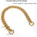 Xiazw DIY Heavy Chunky Aluminum Metal Purse Handle Bag Chains Charms Straps Replacement Handbag Accessories Decoration (Gold) - Buy Online on GoSupps.com
