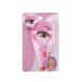 3 in 1 Eyelashes Tools Mascara Shield Applicator Guard Eyelash Guide for Makeup Clear Plastic Eyelash Card for WoMale Girls Pink