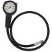 Professional Scuba Pressure Gauge Luminous Submersible Scuba Diving Tank Checker Dive Pressure Gauge Dive Tank Cylinder Air Pressure Tester 400 Bar Console Dive Equipment for Scuba Diving