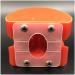 Dytah Toothpodont - Orthodontic Teeth Model with Mental Brackets & Ligature Ties | Red Study Tool for Teaching & Learning - Buy Online on GoSupps.com