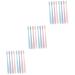 Clispeed 6 boxes 8Tlg coal toothbrush vegan organic toothbrush cleaning toothbrushes for household purposes pair of dingser to wash your teeth brush bio-toothbrushes toothbrush set manual travel