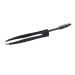 Multifunctional Eyebrow Tweezer with Eyebrow Comb Black 2 in 1 Makeup Grooming Tool for Eyebrows Or Facial Hair