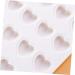 Amosfun 3pcs 35 Chocolate Mold Cupcake Mold Dessert Candy Molds Mold for Chocolate Heart Shaped Molds Bakery Tools Silicone Mold Easy to Clean Mold Jelly Mold Fudge White Baking Utensils mediumx3pcs Whitex3pcs - Buy Online on GoSupps.com
