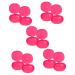 Lurrose silicone shell 10 pieces menstrual cup box menstrual pillow bag women-menstrual cup cup- period cup-cup holder holder travel container made of silicone