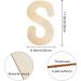30cm Large Wooden Letter for Crafts - Capital Alphabet, 5mm Thick Unfinished MDF Wood - Nursery Wall Decor & DIY Painting - Home Decor - Buy Online on GoSupps.com