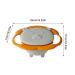 Youngwier 360 Rotatable Gyro Bowl for Toddlers | Anti-Spill & Scalding Protection - Smooth Design - Buy Online on GoSupps.com