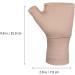 EXCEART Carpal Tunnel Gloves - Elastic Wrist Support Brace Fingerless Sleeves for Pain Relief & Fatigue Perfect for Sprains & Wrist Rest - International Shipping Available - Buy Online on GoSupps.com