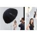 Godox UB-105S 41.3 Silver Parabolic Deep Reflective Umbrella with Diffuser Cover - Photography Studio Soft Light Umbrella - Buy Online on GoSupps.com