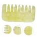 Magiclulu Jade Gua Sha Comb - Scalp Massager & Head Massage Tool for Relaxation | International Shipping Available - Buy Online on GoSupps.com